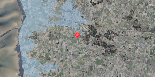 Stomflod og havvand på Munkevej 7, 6760 Ribe