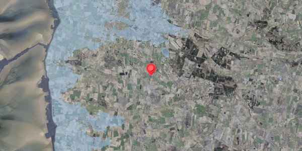 Stomflod og havvand på Nedervej 1, . , 6760 Ribe