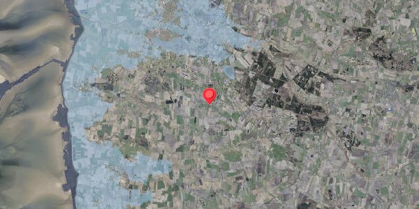 Stomflod og havvand på Nedervej 2, 6760 Ribe