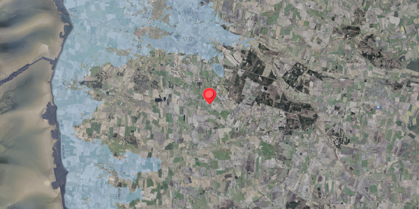 Stomflod og havvand på Nedervej 24, . , 6760 Ribe