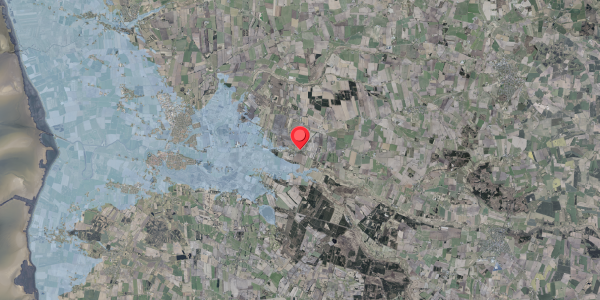 Stomflod og havvand på Obbekjærvej 129, 6760 Ribe