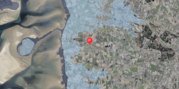 Stomflod og havvand på Ribevej 9, 6760 Ribe