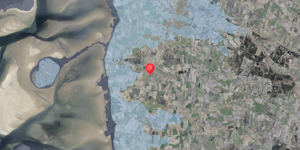 Stomflod og havvand på Ribevej 25, 6760 Ribe
