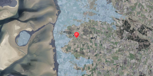 Stomflod og havvand på Ribevej 26, 6760 Ribe