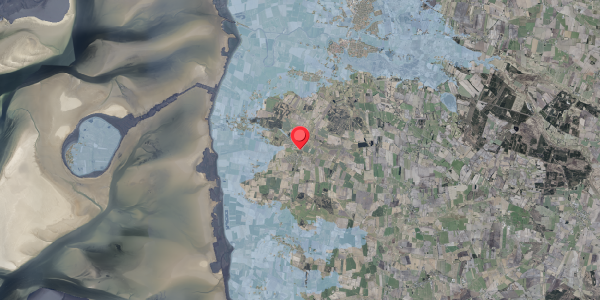 Stomflod og havvand på Ribevej 34, 6760 Ribe