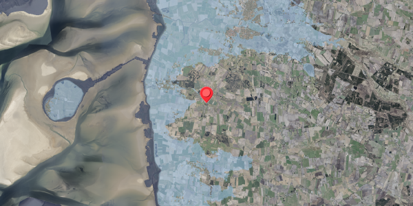 Stomflod og havvand på Ribevej 36, 6760 Ribe