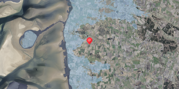 Stomflod og havvand på Ribevej 49A, 6760 Ribe
