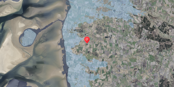 Stomflod og havvand på Ribevej 59, 6760 Ribe