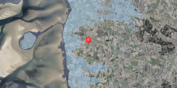 Stomflod og havvand på Ribevej 64, 6760 Ribe