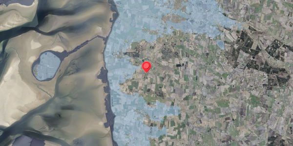 Stomflod og havvand på Ribevej 80, . , 6760 Ribe