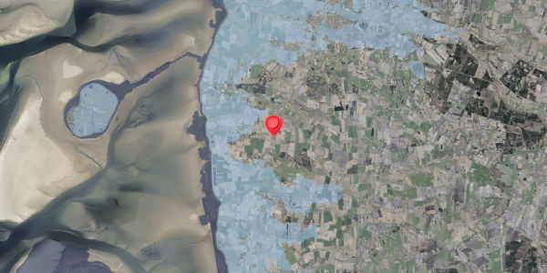 Stomflod og havvand på Ribevej 110, . , 6760 Ribe
