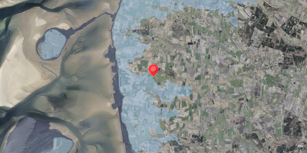 Stomflod og havvand på Ribevej 117, . , 6760 Ribe