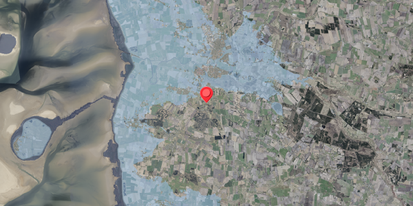 Stomflod og havvand på Roagervej 135, . , 6760 Ribe