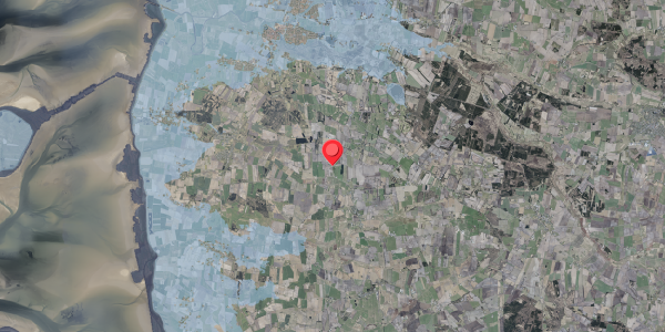Stomflod og havvand på Roagervej 183, . , 6760 Ribe