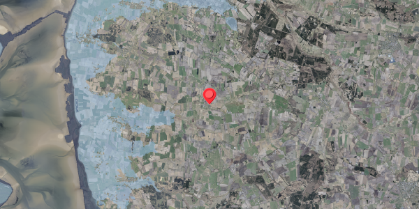 Stomflod og havvand på Roagervej 293, 6760 Ribe