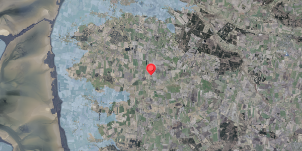 Stomflod og havvand på Roagervej 310, 6760 Ribe