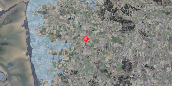 Stomflod og havvand på Roagervej 317, . , 6760 Ribe