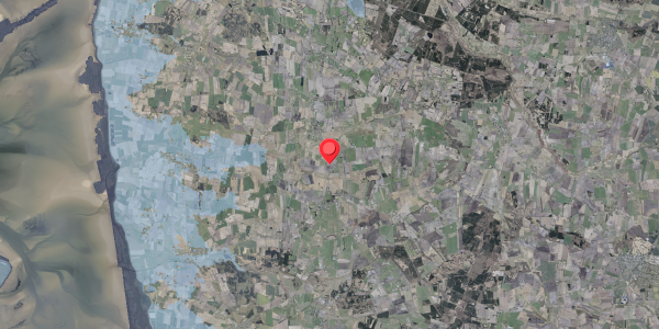 Stomflod og havvand på Roagervej 333, . , 6760 Ribe