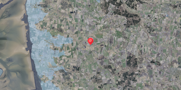 Stomflod og havvand på Roagervej 345, . , 6760 Ribe