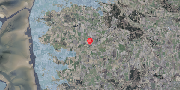 Stomflod og havvand på Roagervej 348, . , 6760 Ribe