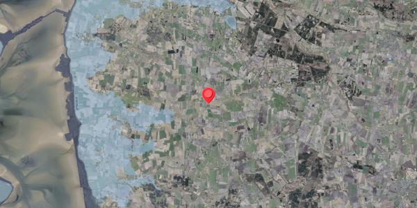Stomflod og havvand på Roagervej 392, . , 6760 Ribe