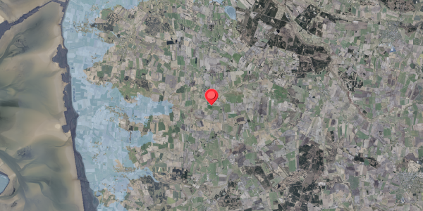 Stomflod og havvand på Roagervej 406, . , 6760 Ribe