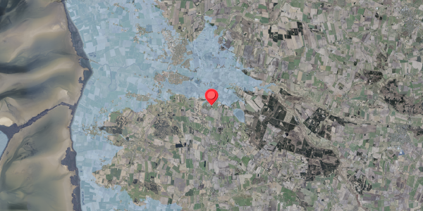 Stomflod og havvand på Seemvej 11, 6760 Ribe
