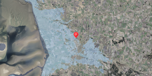 Stomflod og havvand på Varde Hovedvej 16, . , 6760 Ribe