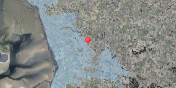Stomflod og havvand på Varde Hovedvej 21, 6760 Ribe