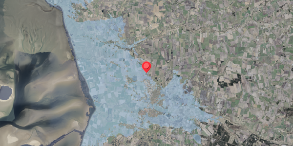 Stomflod og havvand på Varde Hovedvej 24, . , 6760 Ribe