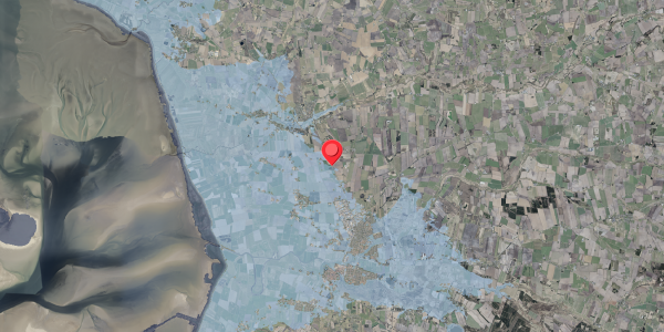 Stomflod og havvand på Varde Hovedvej 29, . , 6760 Ribe