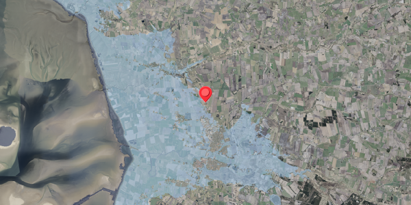 Stomflod og havvand på Varde Hovedvej 32, . , 6760 Ribe
