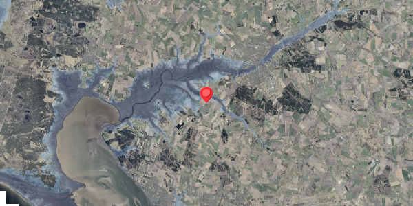 Stomflod og havvand på Bredgade 1, . , 6800 Varde
