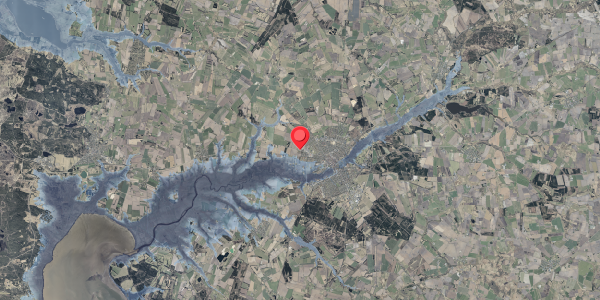 Stomflod og havvand på Industrivej 1, 6800 Varde