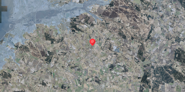 Stomflod og havvand på Odderupvej 1, 6880 Tarm