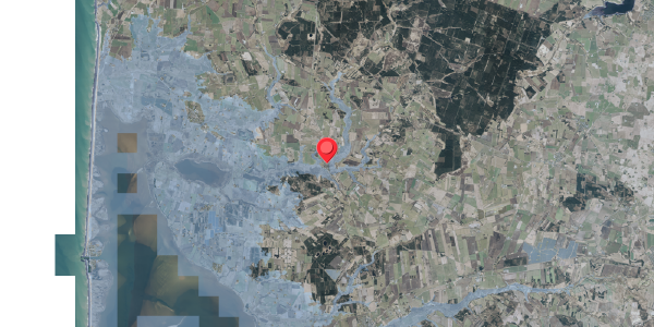 Stomflod og havvand på Brogade 39, 7660 Bækmarksbro