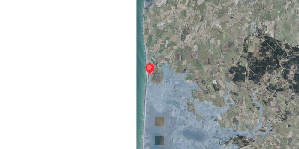 Stomflod og havvand på Rubyvej 27, 7620 Lemvig