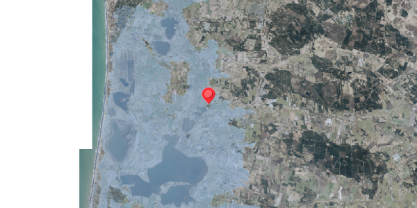 Stomflod og havvand på Tim Kirkevej 23A, . , 6980 Tim