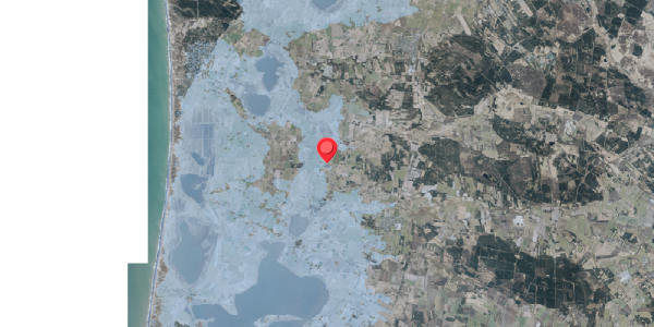 Stomflod og havvand på Vestervej 14, . , 6980 Tim
