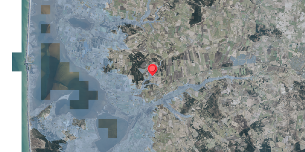 Stomflod og havvand på Damhusvej 21, 7570 Vemb