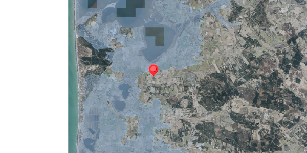 Stomflod og havvand på Nedervej 13, 6990 Ulfborg