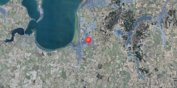 Stomflod og havvand på Engvej 10, 7830 Vinderup