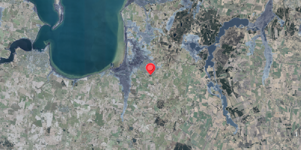Stomflod og havvand på Vindelevvej 1, 7830 Vinderup