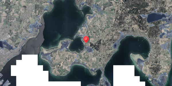 Stomflod og havvand på Energivej 30, 8420 Knebel