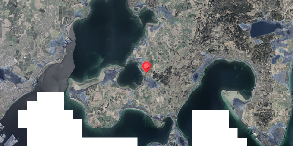 Stomflod og havvand på Energivej 82, 8420 Knebel
