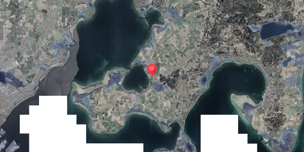 Stomflod og havvand på Energivej 90, 8420 Knebel