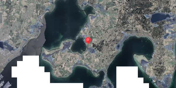 Stomflod og havvand på Energivej 92, 8420 Knebel