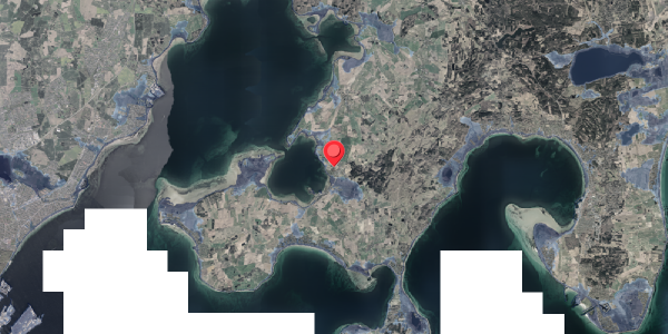 Stomflod og havvand på Energivej 124C, 8420 Knebel