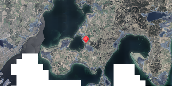 Stomflod og havvand på Energivej 132, 8420 Knebel