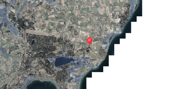 Stomflod og havvand på Hyllested Bygade 19, 8400 Ebeltoft